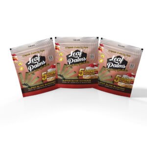 3 PACKS LEAF PALMS MINI SIZE STRAWBERRY SHORTCAKE "15 COUNT"