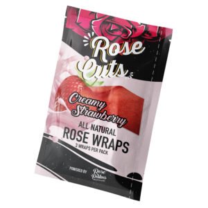 PINK CREAMY STRAWBEERY ROSECUT WRAPS - SINGLE POUCH