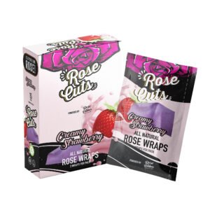"BOX" PURPLE CREAMY STRAWBERRY ROSECUTS WRAPS