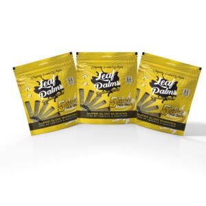 3 PACKS LEAF PALMS MINI SIZE BANANA TWIST "15 COUNT"