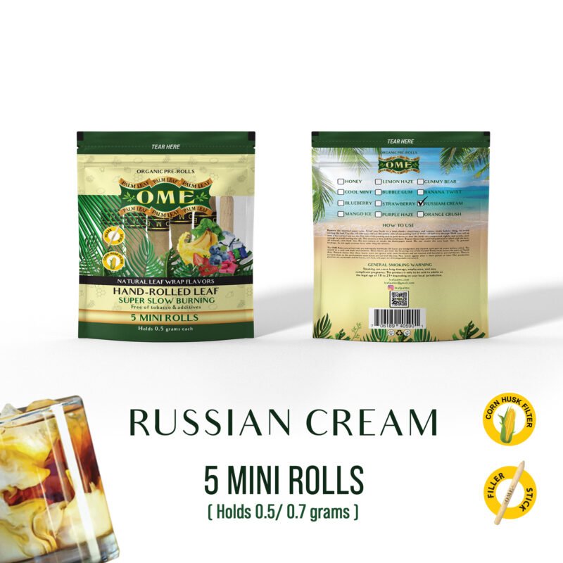 Russian Cream - 3 Pack Mini Wraps