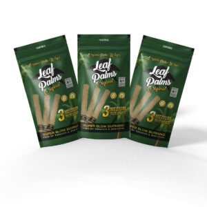3 PACK LEAF PALMS ORIGINAL SLIM SIZE
