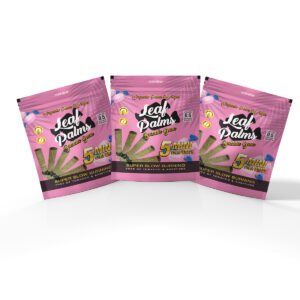 3 PACKS LEAF PALMS MINI SIZE BUBBLE GUM "15 COUNT"