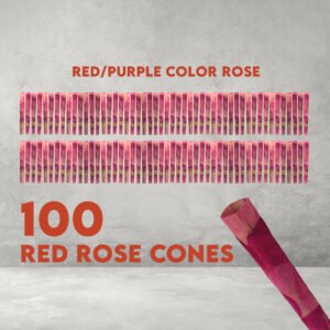 BULK KING SIZE RED CONES