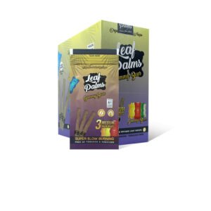 BOX OF LEAF PALMS GUMMY BEAR SLIM SIZE "45 COUNT"