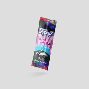POUCH FRUIT CONES VERY BERRY