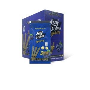 BOX OF LEAF PALMS BLUEBERRY SLIM SIZE "45 COUNT"