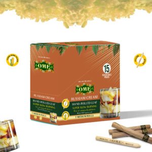 Box of 45 MEDIUM Wraps Russian Cream Flavor