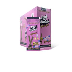 BOX OF LEAF PALMS BUBBLE GUM KING SIZE "40 COUNT"