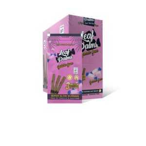 BOX OF LEAF PALMS BUBBLE GUM SLIM SIZE "45 COUNT"