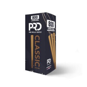 PRD 109mm King Size Classic Brown - Bulk Cones